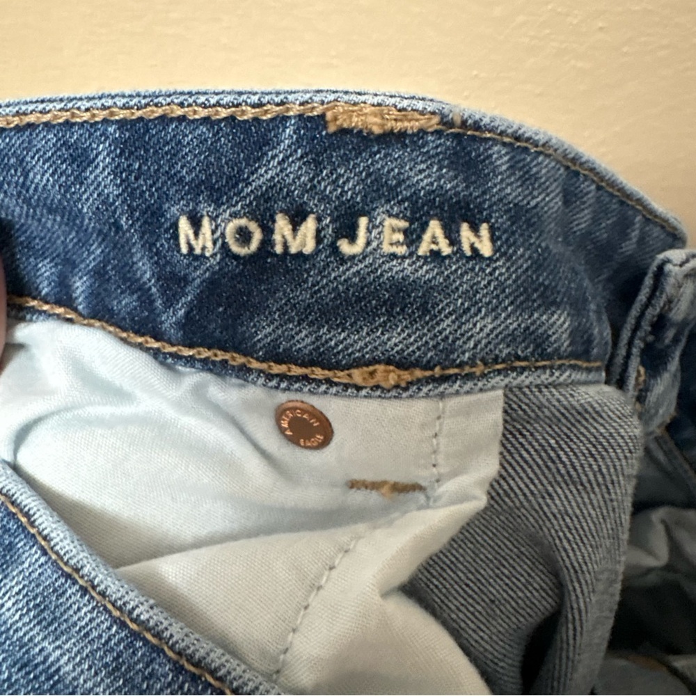 American Eagle Mom Jean Blue Size 18 - Picture 12 of 13
